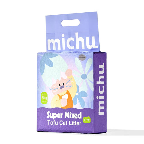 MICHU Mixed Tofu Cat Litter Lite 6L bag